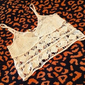 Crochet rebellion top